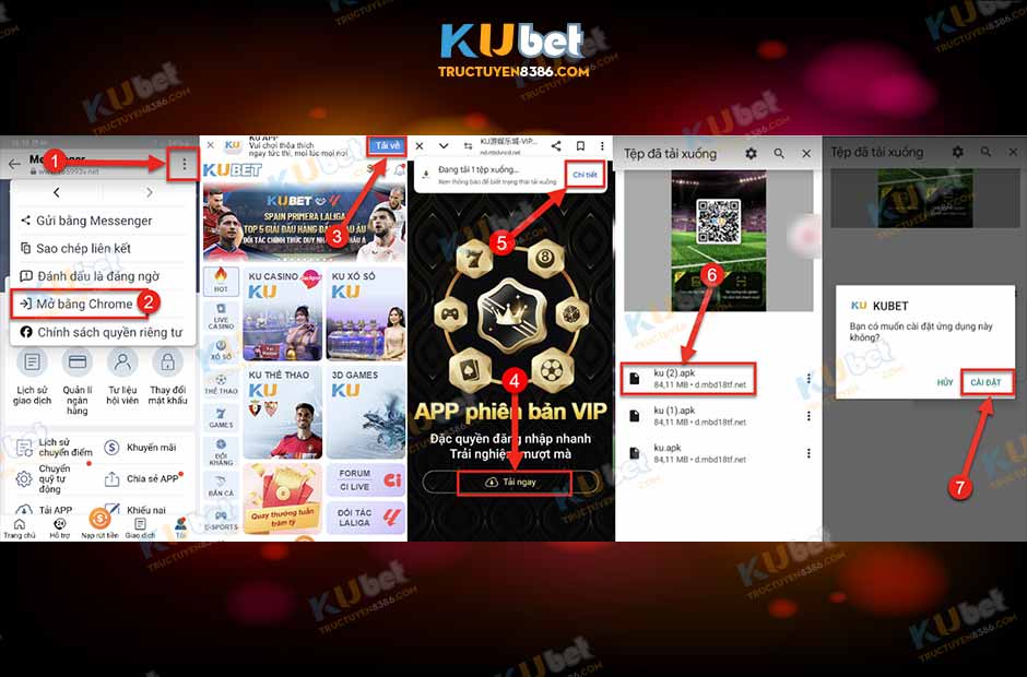 Hướng dẫn tải app và cài đặt